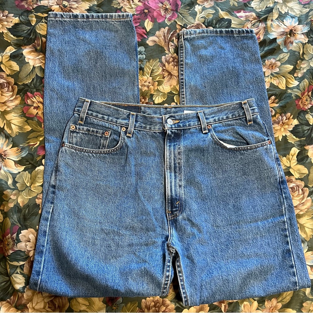 Levi's Men's 505 Regular Fit Straight leg Jeans